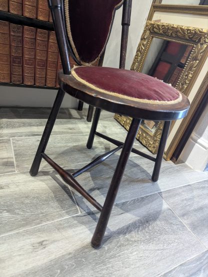 Mahogany chair - Image 6