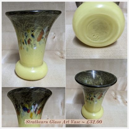 Strathearn Glass Art Vase