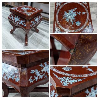 Lacquered Jardiniere Stand