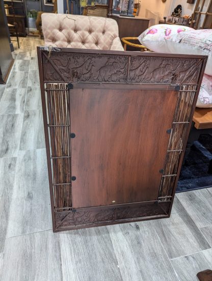 Metal Frame Embossed Mirror - Image 6
