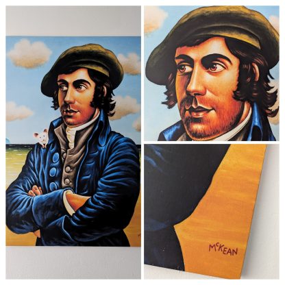 "Rabbie Burns" Giclee Print by Graham McKean