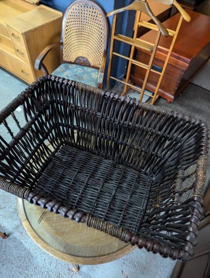 Bamboo Wicker Brown Basket - Image 4
