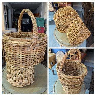 Wicker Stair Basket