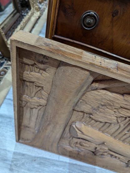Carved Oak Panel - Image 4