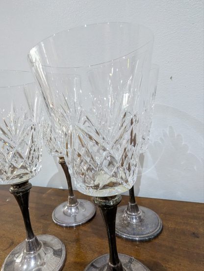 French Crystal Wine Glasses - Image 5