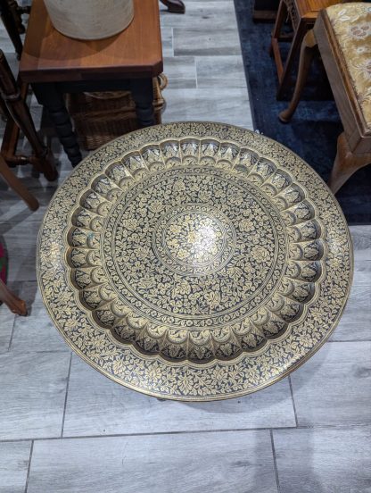 Brass Top Moorish Table - Image 4
