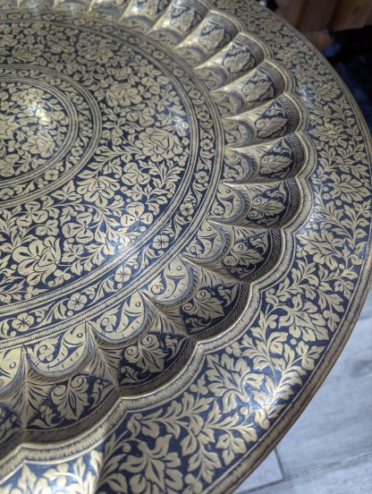 Brass Top Moorish Table - Image 5
