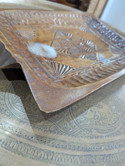 Carved Oak Tray - Image 4