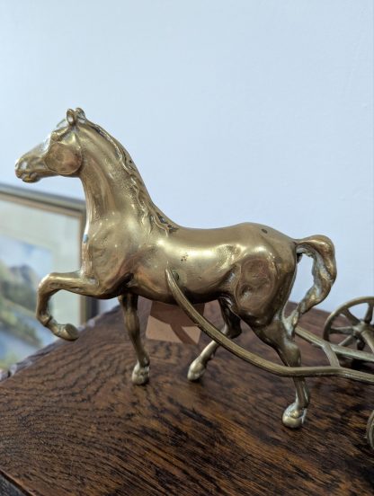 Brass Horse and Carrage - Image 7