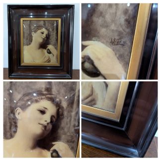 Framed Crystoleum