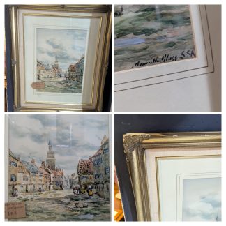 "Dutch Street Scene" by John Hamilton Glass