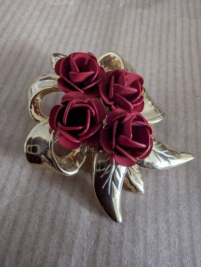 Red Rose Brooch - Image 2