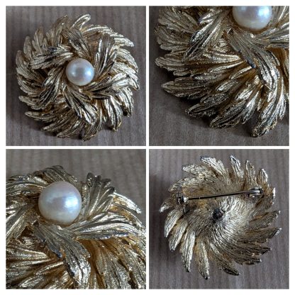 Pearl Set Brooch