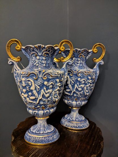 Italian Majolica Vase - Image 7