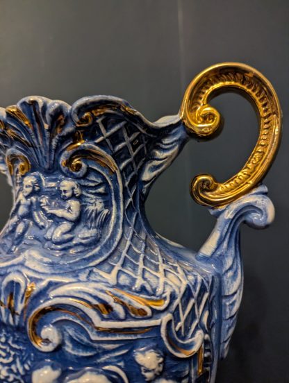 Italian Majolica Vase - Image 6