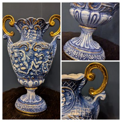Italian Majolica Vase