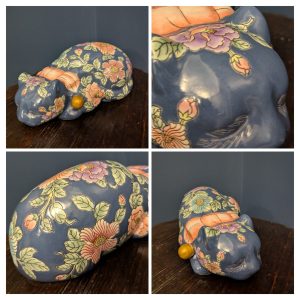 Hand Painted Ceramic Cat