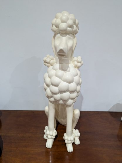 Ceramic Poodle Sculpture - Image 2