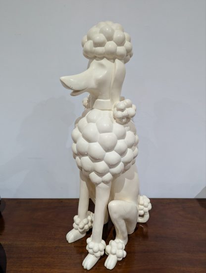 Ceramic Poodle Sculpture - Image 3