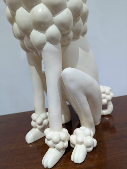 Ceramic Poodle Sculpture - Image 6