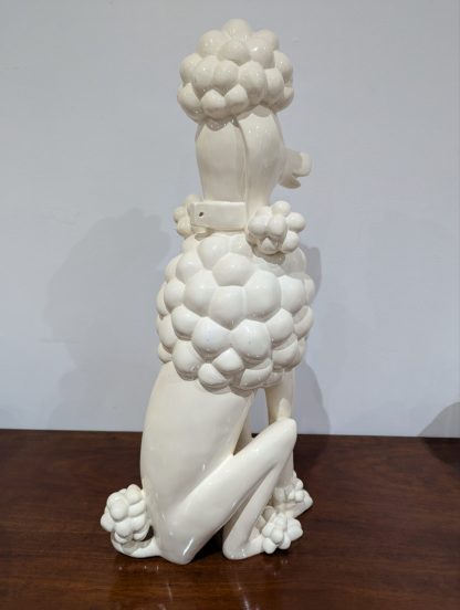 Ceramic Poodle Sculpture - Image 4