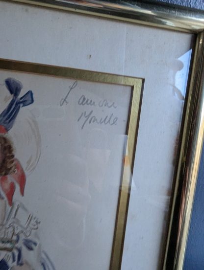 "Costume Design" Framed Water Colour - Image 4