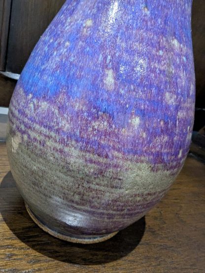 Studio Pottery Lavender Vase - Image 3