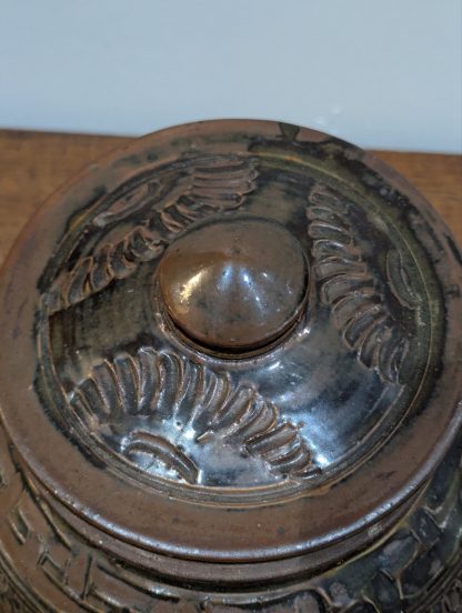 Studio Pottery Lidded Jar - Image 5