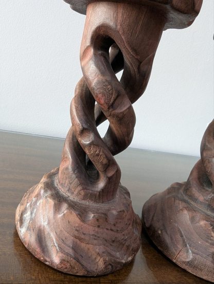 Open Twist Candle Sticks (pair) - Image 3