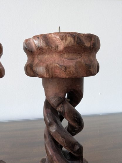 Open Twist Candle Sticks (pair) - Image 4