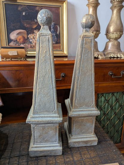Decorative Obelisks (pair) - Image 2