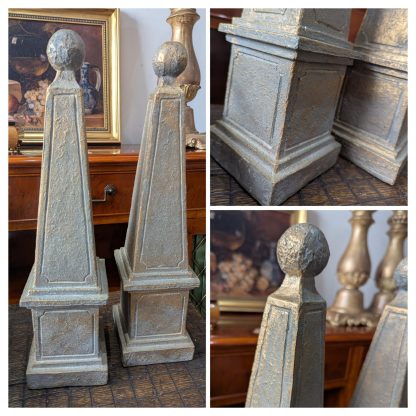 Decorative Obelisks (pair)