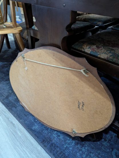 Oval Scallop Edge Mirror - Image 5