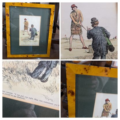 Golf Print (3) by Frank Reynolds