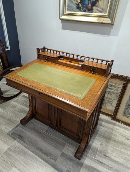 Oak Writing Desk - Image 2