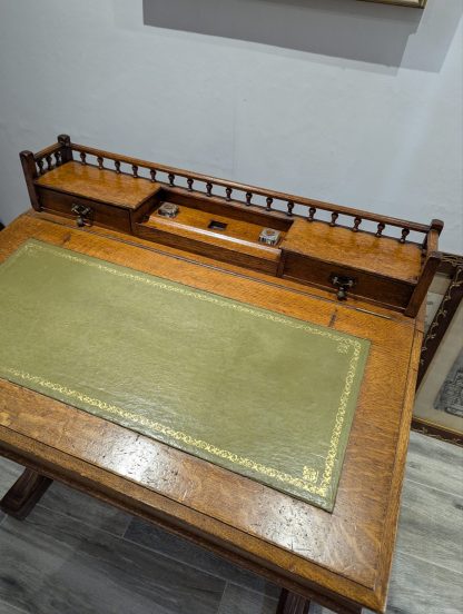 Oak Writing Desk - Image 3