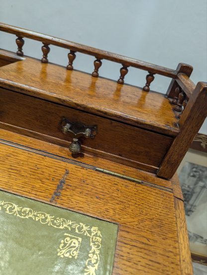 Oak Writing Desk - Image 4