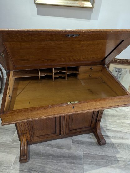 Oak Writing Desk - Image 5