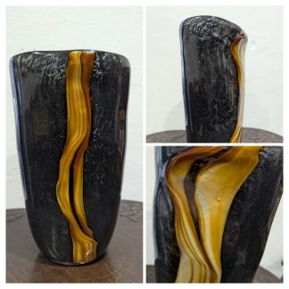 Lava Style Glass Vase