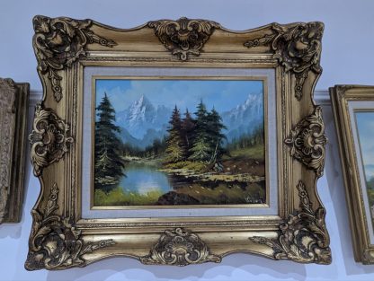 "Mountain Landscape" Signed Robert - Image 5