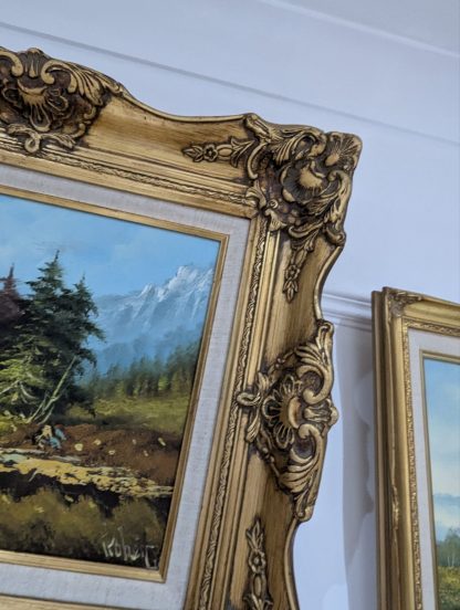 "Mountain Landscape" Signed Robert - Image 6