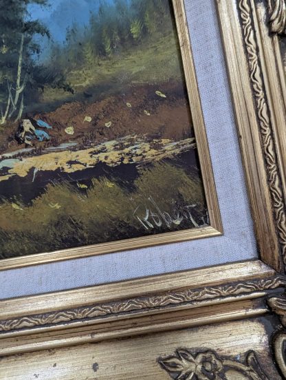 "Mountain Landscape" Signed Robert - Image 2