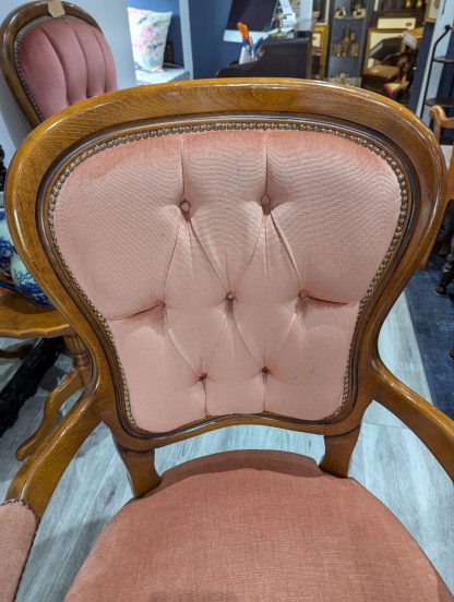 Button Back Armchair - Image 8