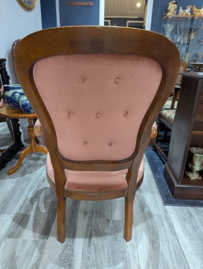 Button Back Armchair - Image 5