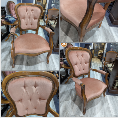 Button Back Armchair