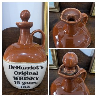 Stoneware Whisky Flagon
