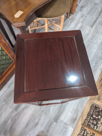 Chinese Hardwood Plant Stand - Image 6