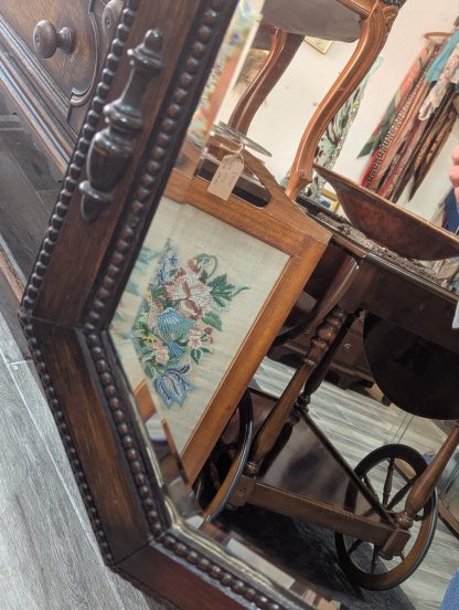 Oak Framed Mirror - Image 5