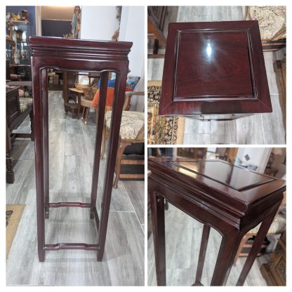 Chinese Hardwood Plant Stand