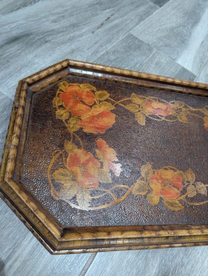 Pokerwork "Poppy" Tray - Image 4